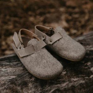 The Simple Folk Toddler Wool Slip On 27 Gray